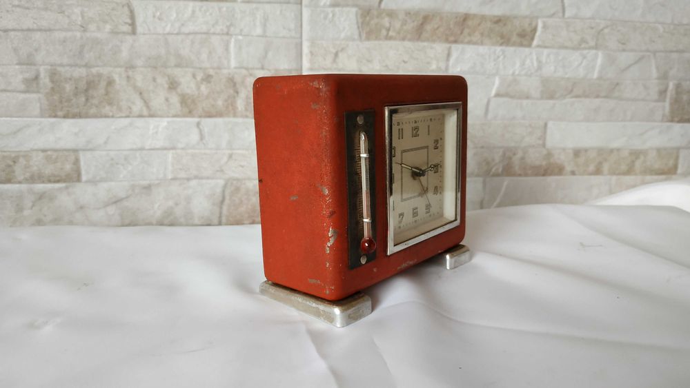 Стар немски часовник / будилник - касичка - MERZ-WERKE -1930 година