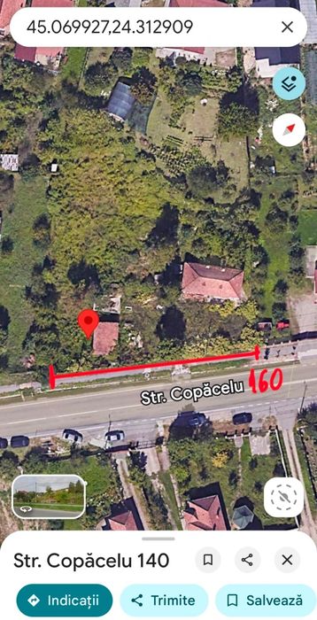Teren de închiriat,  strada Copacelu nr 160