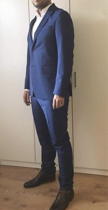 Costum Bigotti Artigiani Slim Lana Carouri 50