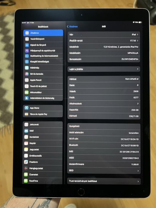 iPad Pro gen2, 12.9