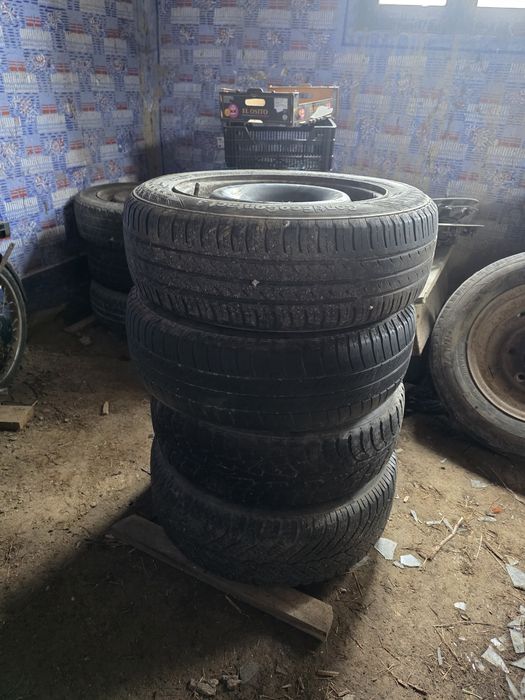 Roti, cauciucuri 185/65 R 15 88T, roti bmw, roți cu 5 găuri, roți