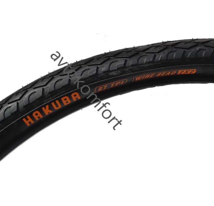 Външна Гума за Велосипед HAKUBA 28" (28x1.75 / 47-622) - За Градски и Трекинг Колела С Код ГУ 5547