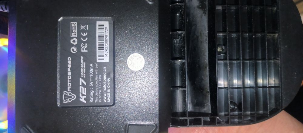 Продам механическую клавиатуру под одну руку