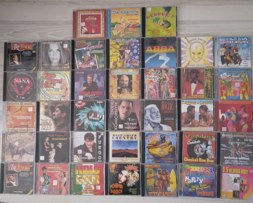 C D -uri originale,35 lei/buc