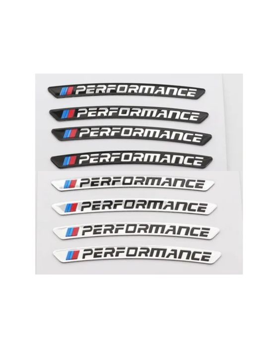 M Performance Jante Sticker Logo Bmw E46 E87 E90 E60 E70 X1 X3 X6 X7