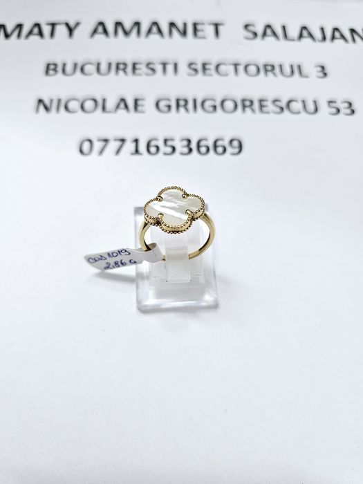 Vand inel dama din aur 14 k 2.86 g cod 1019