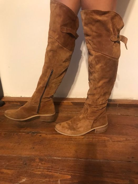 Vând cizme dama piele caprioara