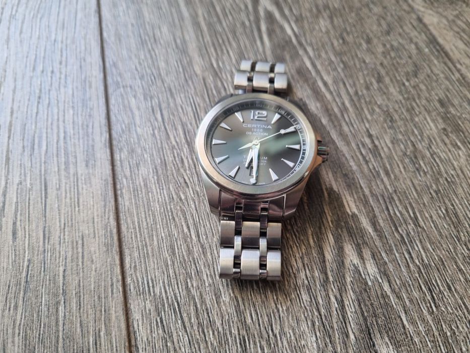 Ceas Certina Men's DS Action Watch Grey Dial Titanium