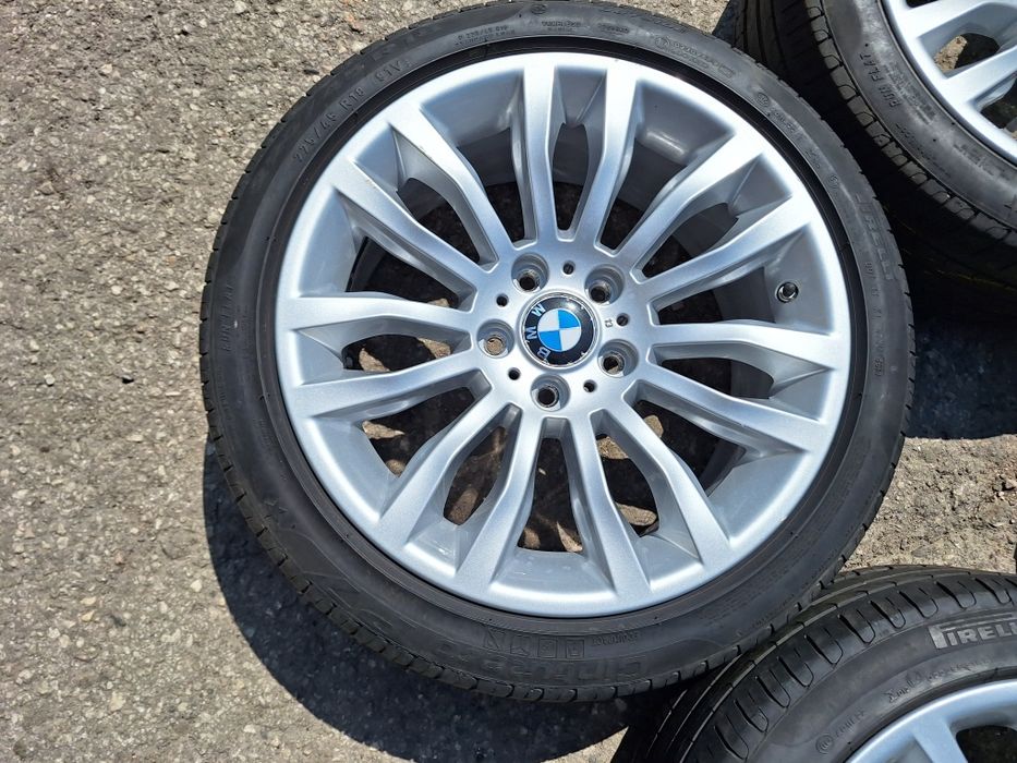 BMW-с датчици-18цола-5/120-ЕТ-30-Ж-8-с гуми-оригинални