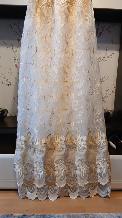 Perdea din mătase organsa