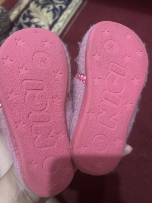 Тапочки в сад теплые 25 размер на девочку