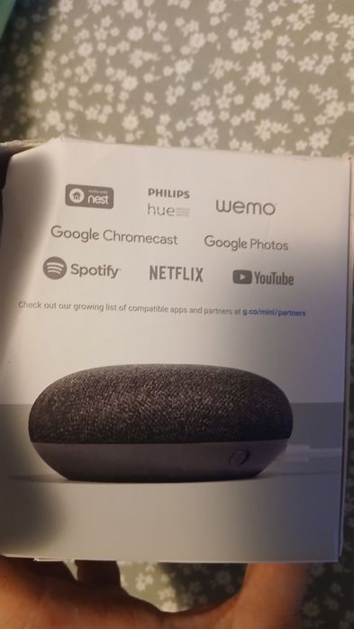 Boxa Google Home Mini