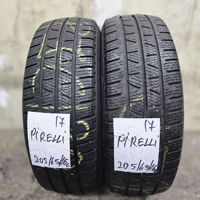 2×205/65/16c M+S.PIRELLI .Stare excelenta.