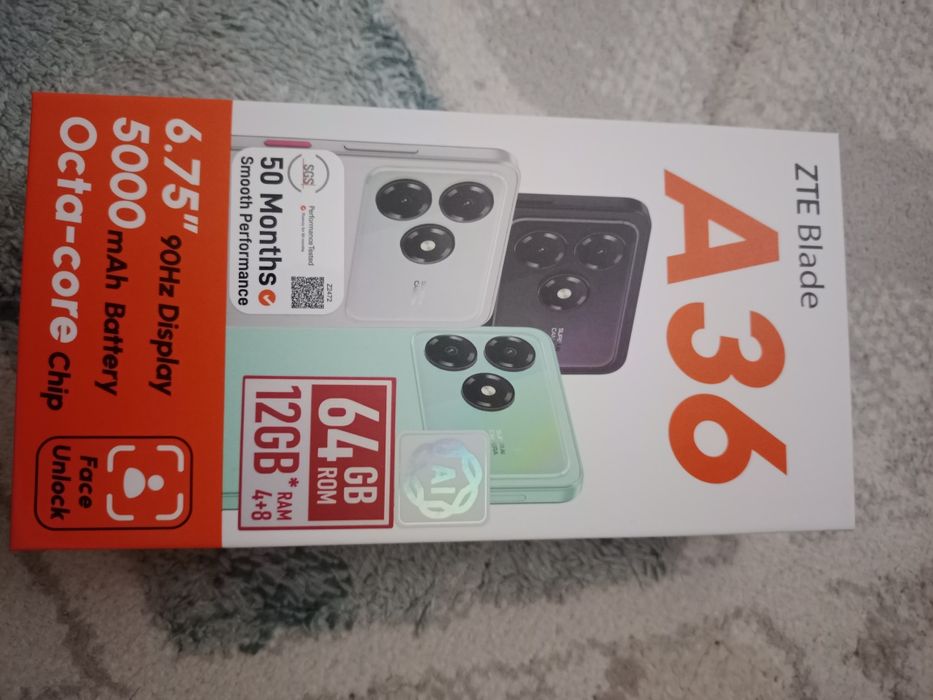 Продам телефон ZTE BLADE A36