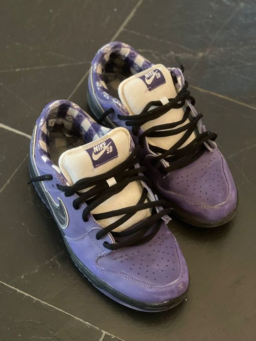 Adidasi Nike SB Dunk purple lobster