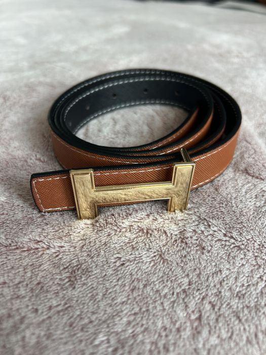 Дамски двустранен колан Hermes