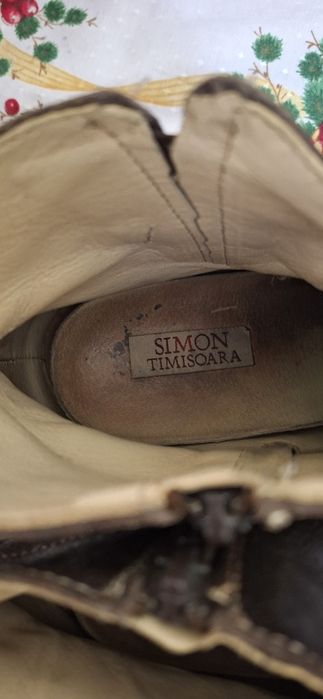 Pantofi de piele pt barbati nr 44 (SIMON TIMISOARA)