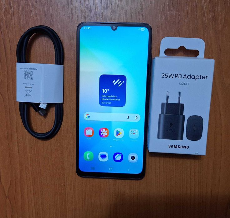 Telefon SAMSUNG Galaxy A06 + Folie Protecție + Husă