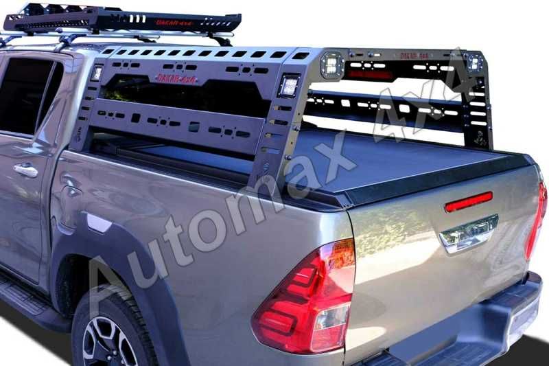 Rollbar (Spider) Dakar Bed Rack, Suport Cort
