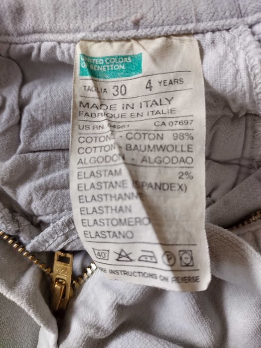 Джинси Бенетон за момиче 4-5 годинки