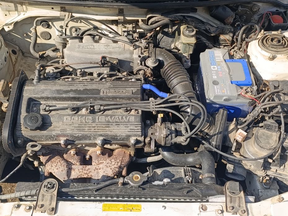 Мазда 323 слепая на полном ходу