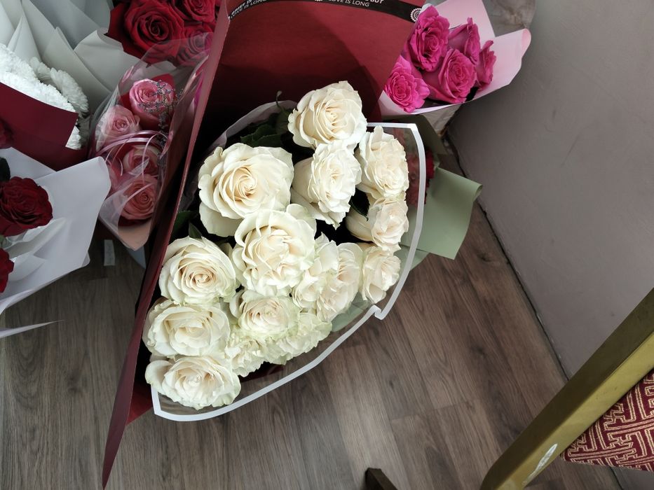 Цветы 20 букет бар ар турлі