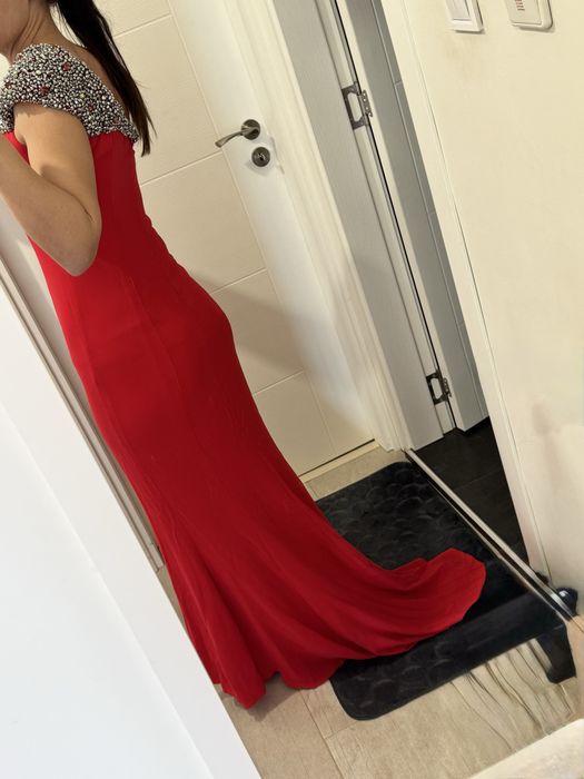 Бална рокля/ червена рокля