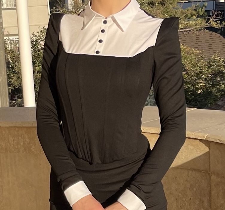 Дизайнерская блуза корсет