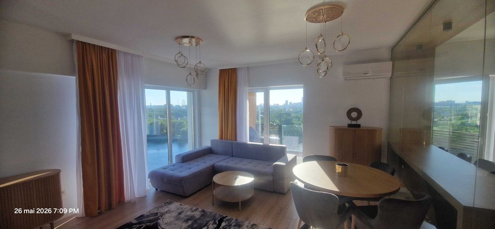 3 camere pe malul lacului, vedere superba