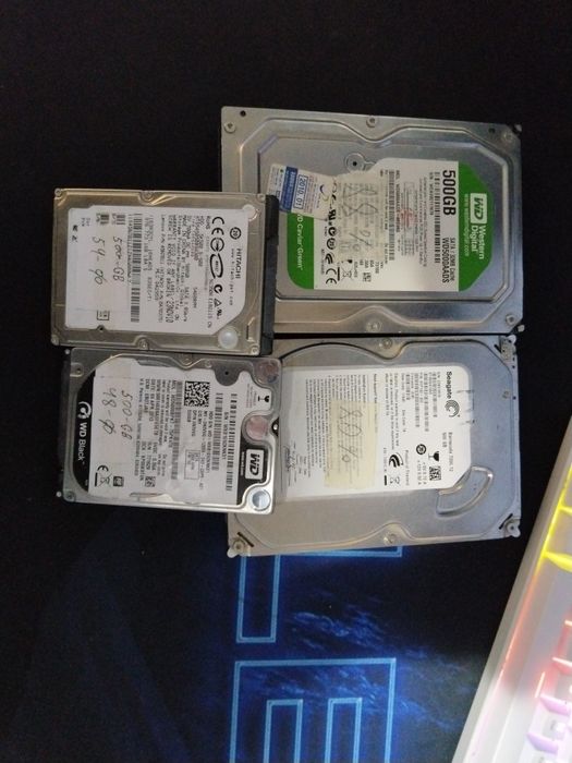 HDD 500GB в большом количестве
