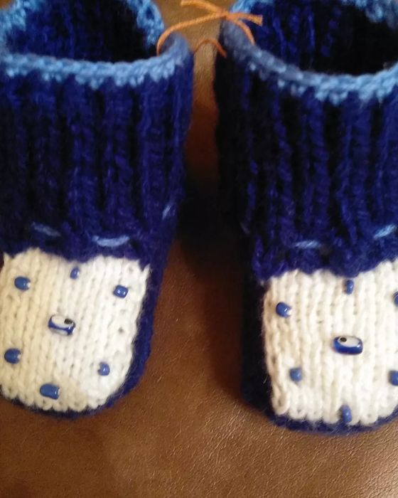 Пинетки вязаные пинетки