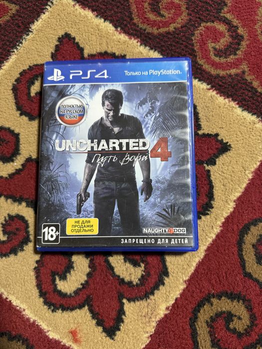 Продам 2 диска. FIFA22 и UNCHARTED 4(путь вора)