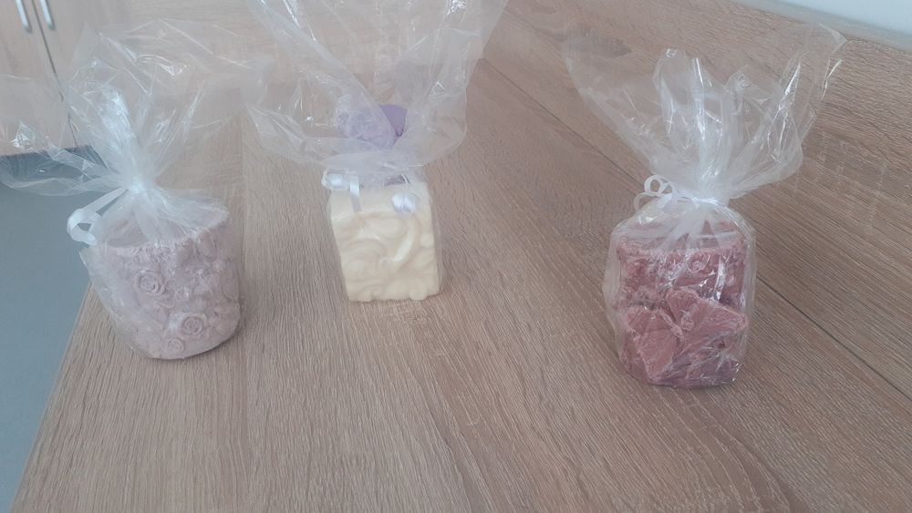 Set de lumânare și săpun