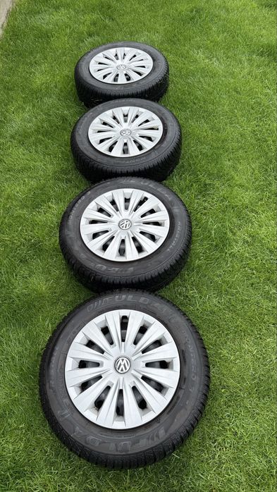 Set 4 cauciucuri de iarna+jante 195/65 r 15 FULDA