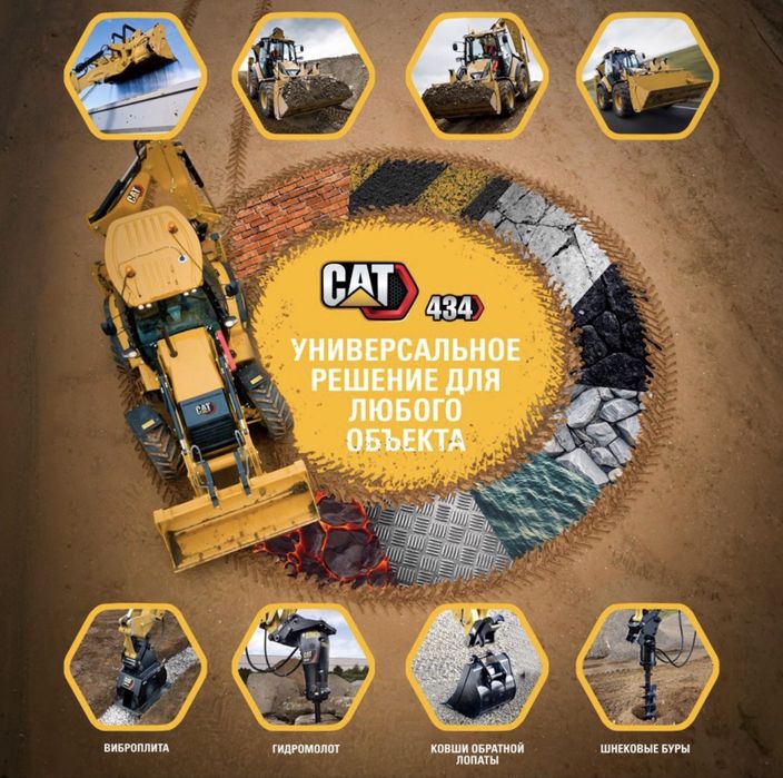 Услуги Экскаватор погрузчик