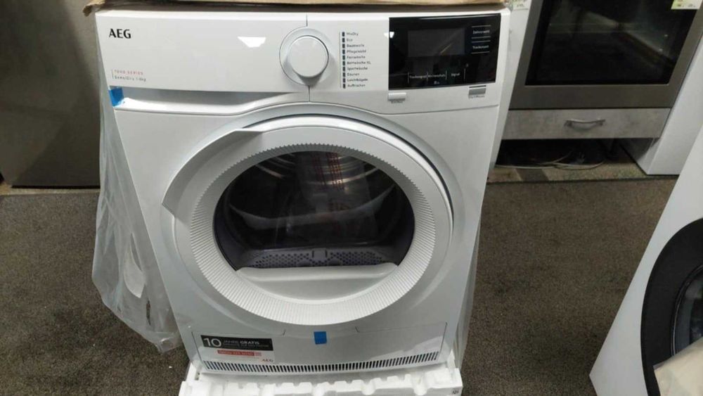 Нова А++ Сушилня с термопомпа AEG-Аег 8 кг SensiDry Серия 7000