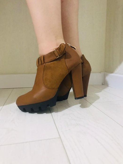 Ботильон каблук модный