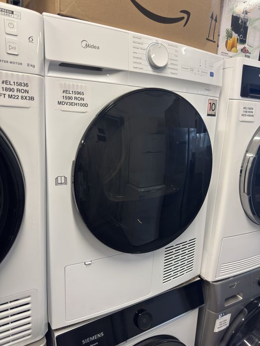Uscator de rufe cu pompa de caldura Midea MDV3EH100D cu factura si garantie 12 luni