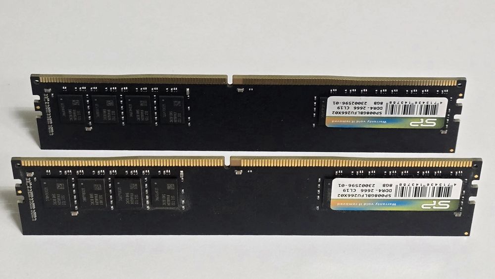 16GB DDR4 RAM (2x8GB) 2666MHz CL19 – Silicon Power
Продавам комплект R