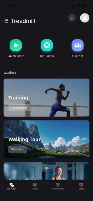 Banda de mers/alergat -Walking tredmill