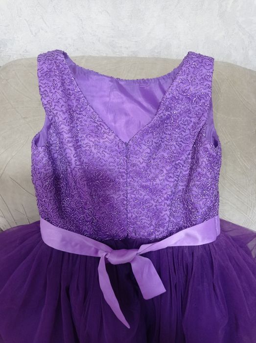 Платье для девочки 6-7 лет на Новый год