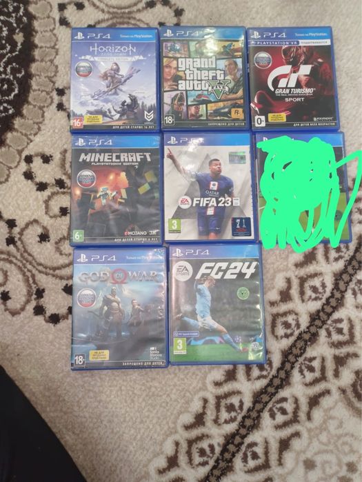 Ps 4  с полной комплектацией