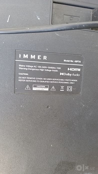 IMMER Телевизор 43
