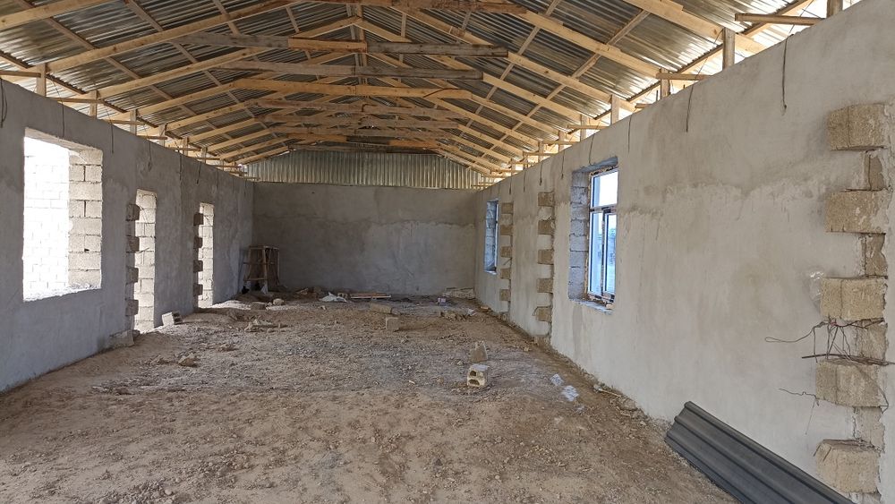 Бизнес учун курилиши тугалланмаган бино тезда сотилади