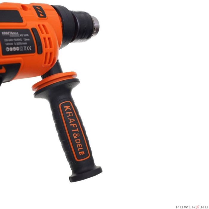 Masina de gaurit cu percutie, bormasina, putere 1600 W, 220V, Kraft