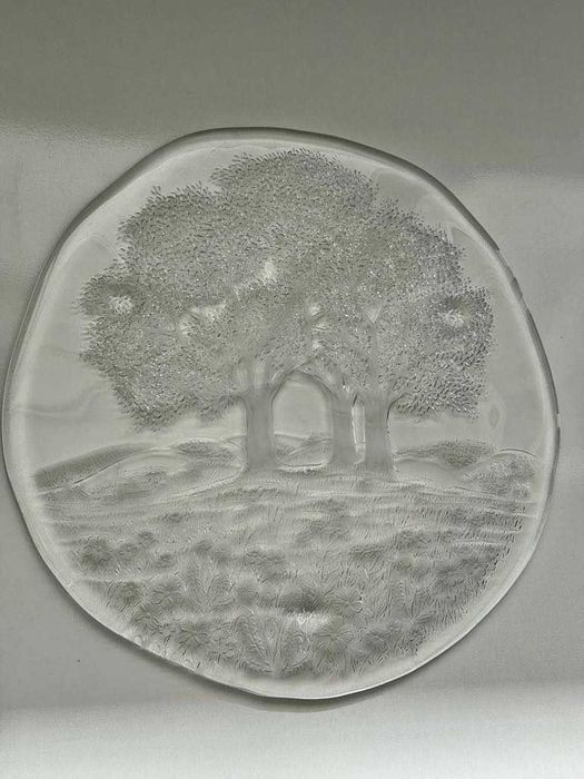 Кристален   поднос