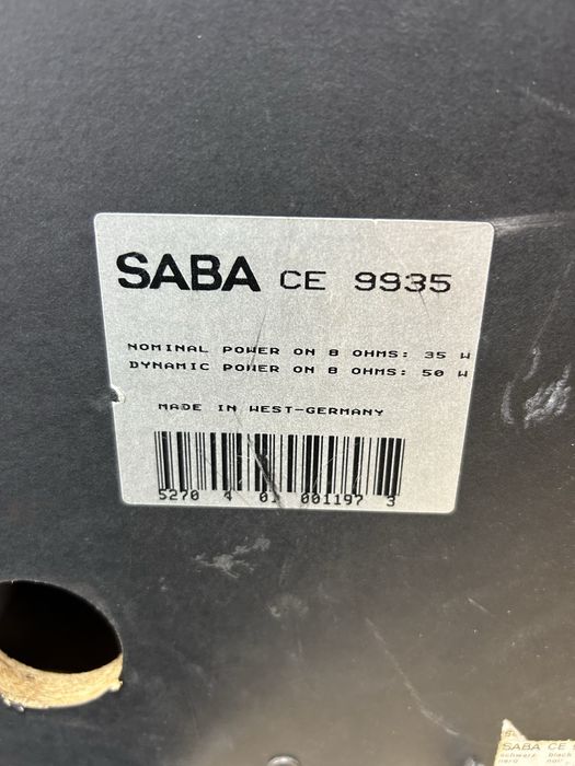 Set boxe Saba .  .