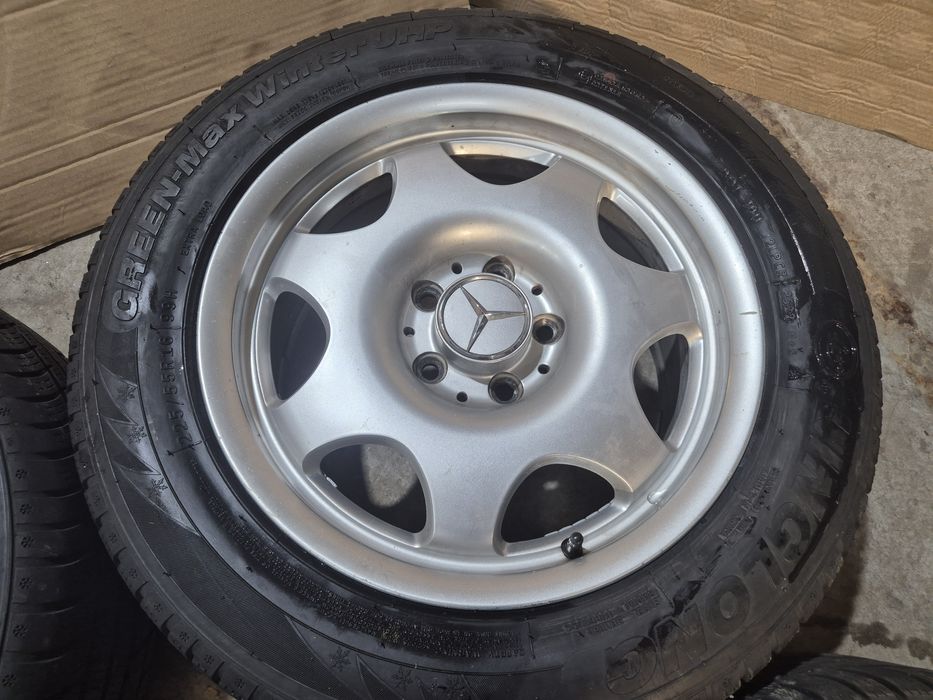 5х112/16 с гуми Мерцедес E C class 5x112/16 Mercedes