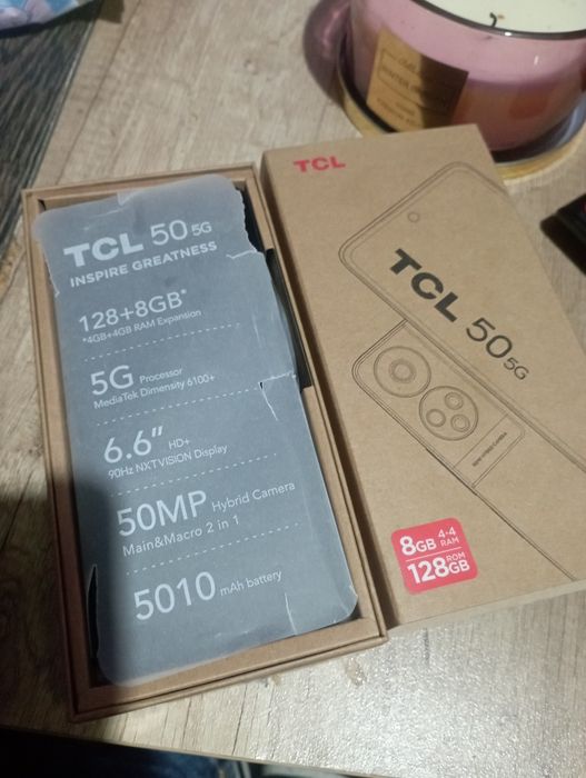 Продавам нов TCL 50 5G