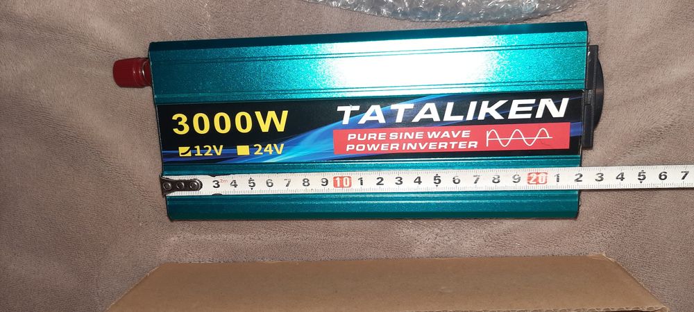 Controler solar 100 A   12/24 v si invertor sinus pur 3000 w de la 12v la 220v